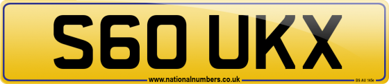 S60 UKX