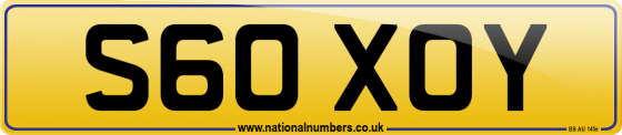 S60 XOY