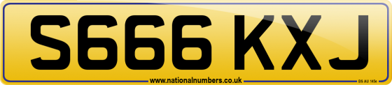 S666 KXJ