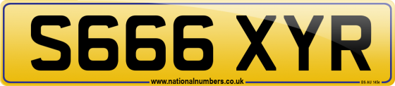 S666 XYR