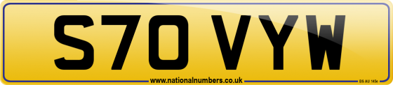 S70 VYW