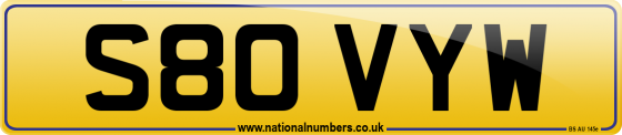 S80 VYW