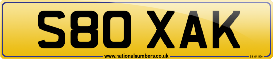 S80 XAK