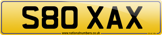 S80 XAX