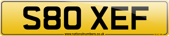 S80 XEF