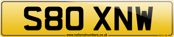 S80 XNW