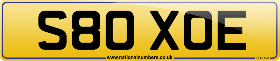 S80 XOE