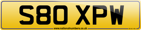 S80 XPW