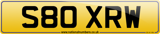 S80 XRW
