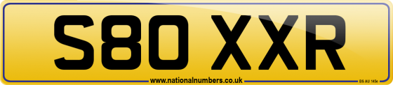 S80 XXR