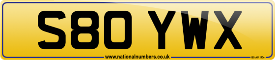 S80 YWX