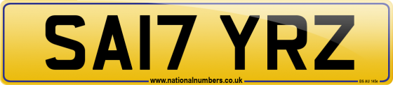 SA17 YRZ