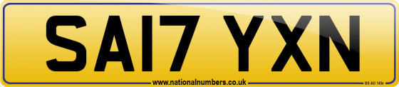 SA17 YXN