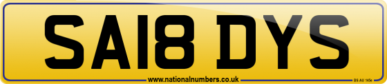 SA18 DYS