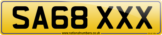 SA68 XXX