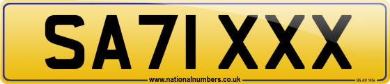 SA71 XXX