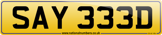 SAY 333D