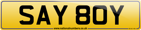 SAY 80Y