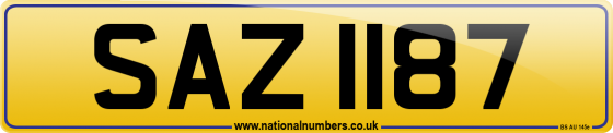 SAZ 1187