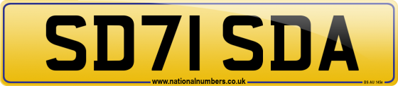 SD71 SDA