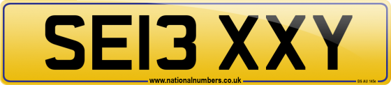 SE13 XXY