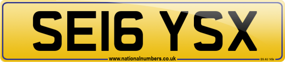 SE16 YSX