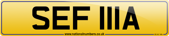 SEF 111A