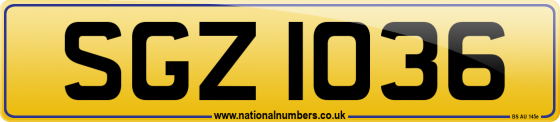 SGZ 1036