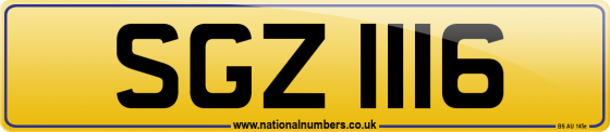 SGZ 1116