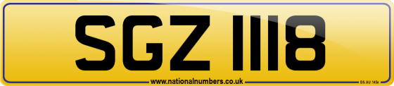 SGZ 1118