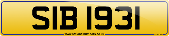 SIB 1931