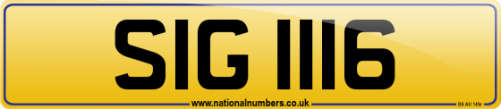 SIG 1116
