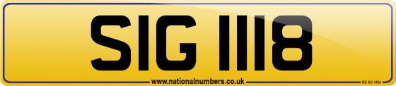 SIG 1118
