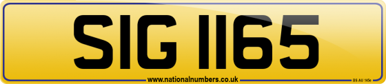 SIG 1165