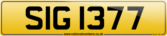 SIG 1377