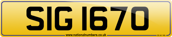 SIG 1670