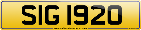 SIG 1920