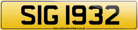 SIG 1932