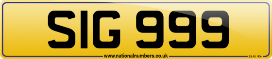 SIG 999