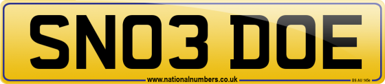 SN03 DOE