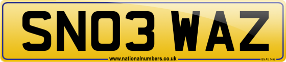 SN03 WAZ