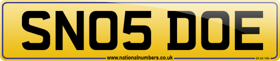 SN05 DOE