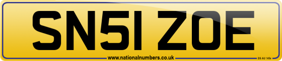 SN51 ZOE