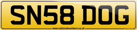 SN58 DOG