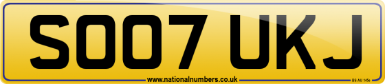 SO07 UKJ