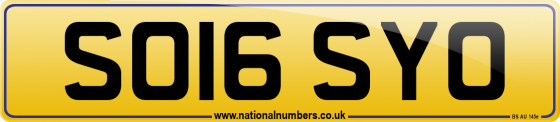 SO16 SYO