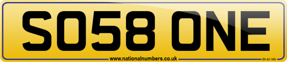 SO58 ONE