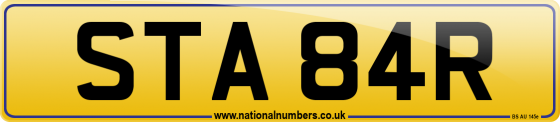 STA 84R