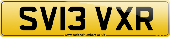 SV13 VXR
