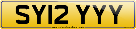 SY12 YYY